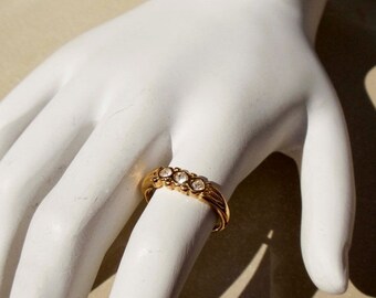 Summer Sale Vintage Lady Remington Lia Sophia  Diamond Ring
