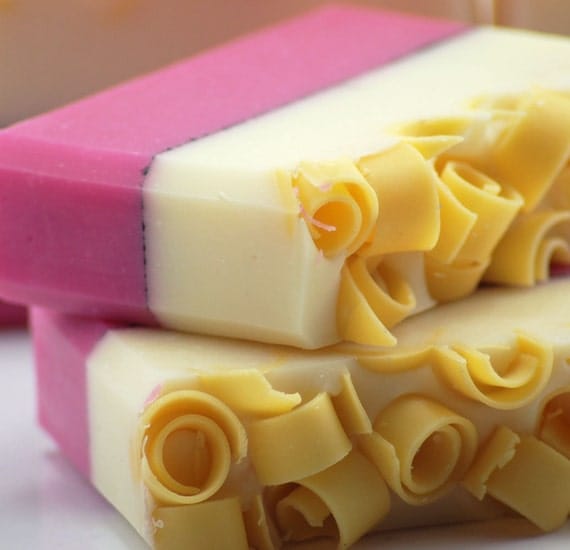 Hibiscus Passion Soap Handmade Cold Process, Vegan Friendly