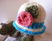KNITTING PATTERN,  baby hat, womens hat, childrens accessories, clothing, num 557, ok to sell your finished hats