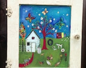 Delightful Day Farm House Decor Repurposed Art