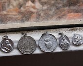 Vintage Religious Medals Charms