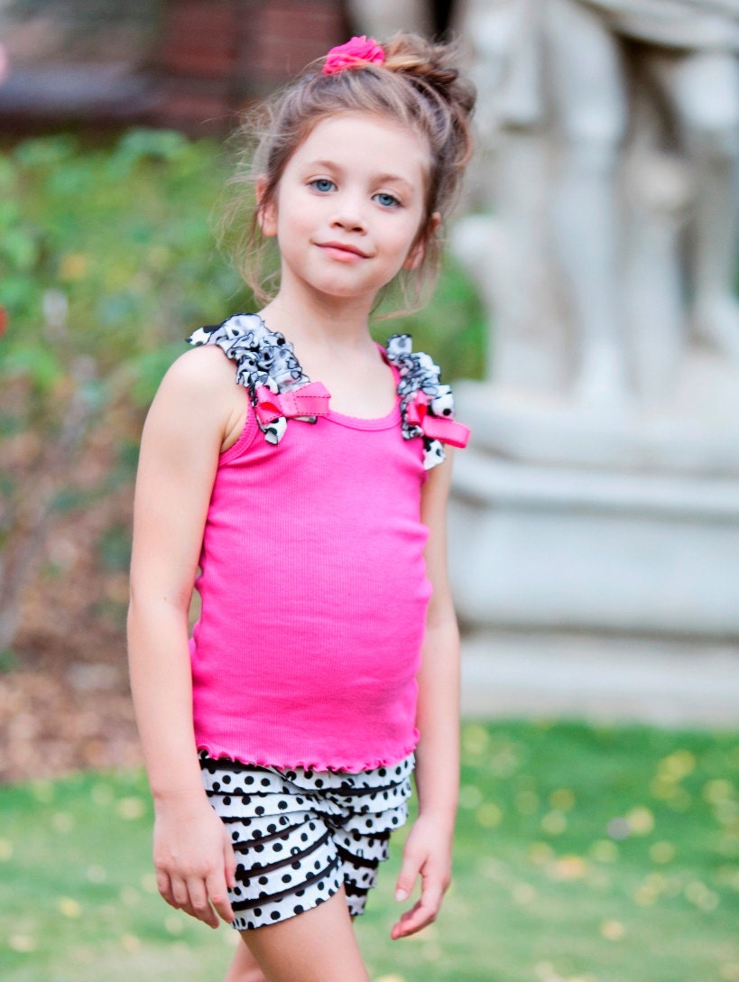 Ruffle Short Sets pick from 7 COLORS
