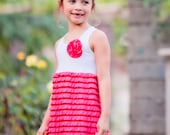 Ruffle Tank Dress many colors avail