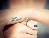 Sterling Silver Little Bowls Ring