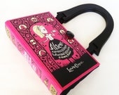Alice In Wonderland Book Purse - CHOOSE Your Purse HANDLE