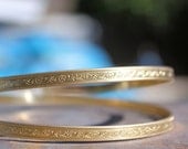 Double Daisy Gold Armlet