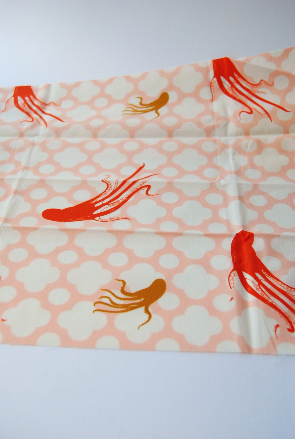Mendocino Giant Octopi in Blush - Fat Quarter