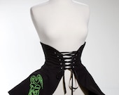 Harry Potter Book Death Eater Inspired Cincher Skirt L/XL- Made to Order