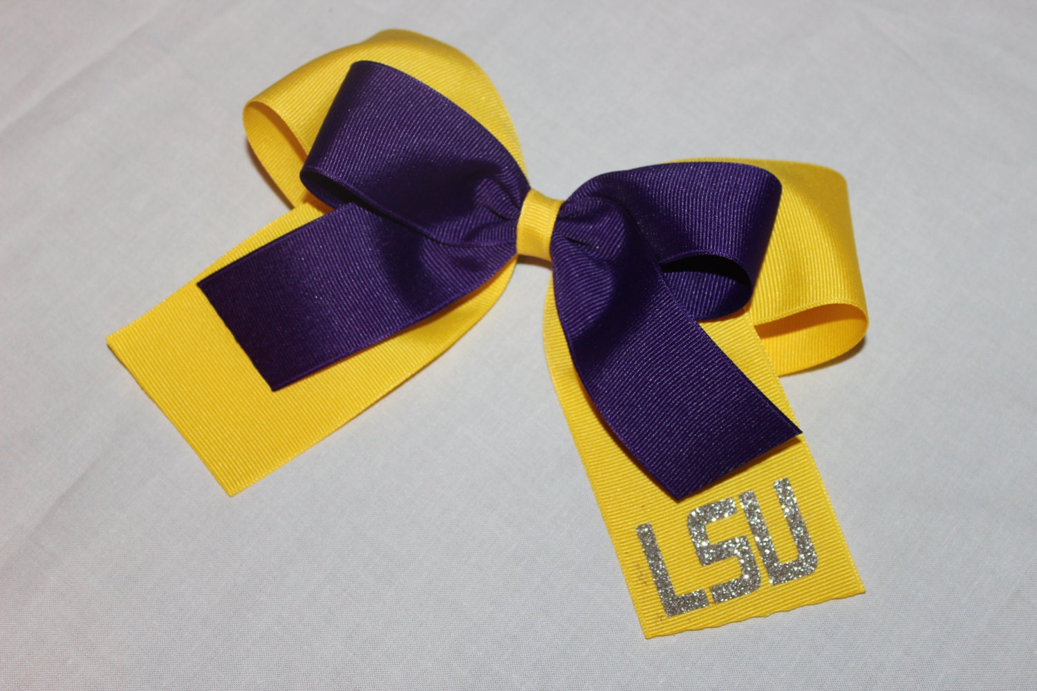 LSU Cheer Bow Tigers