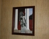 Statue Rev Spalding at the Basilica of St Joseph Proto-Cathedral Bardstown KY Fine Art Print 16 x 20 Framed OOAK