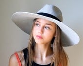 Wide Brimmed Fedora Hat- Women- Fall Fashion- Winter Accessories