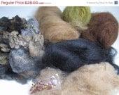 INVENTORY SELL DOWN Earthy, Make Your Own Art Yarn Kit, Alpaca, Camel and More