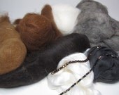 All Naturals, Make Your Own Art Yarn Kit, Alpaca, Wool and More