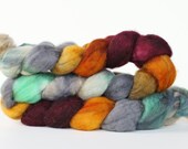 Regency 4 oz- BFL Superwash Wool Handpainted Top/Roving for Spinning or Crafting
