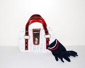 Vintage Purse with Gloves 50s