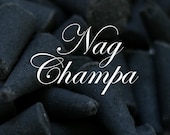 Nag Champa Charcoal Incense Cones 10 Pack - Super High Quality Scented Cones Handmade Aromatherapy Masculine Gift Cone Classic