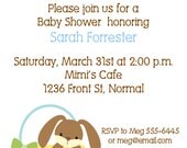 Blue Easter Bunny Baby Shower Invitations Il_170x135