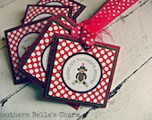 Sock Monkey Favor Tags...Set of 10 Favor Tags Il_170x135