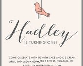 1st Birthday Printable Invitations