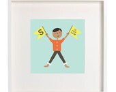S is for... Personalized Kid's Art