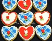 Raggedy Ann and Andy Inspired Valentine's Day Cookies - 9 Cookies Il_170x135