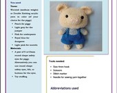 PDF Amigurumi Pattern: Piggy