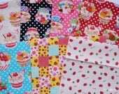 Special Price Japanese Fabric - 7 Fat Quarter Bundle Set - F167