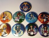 Sailor Moon Button Set