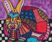 Modern Cross Stitch Kit 'Bunny' By Heather Galler - Pet CrossStitch
