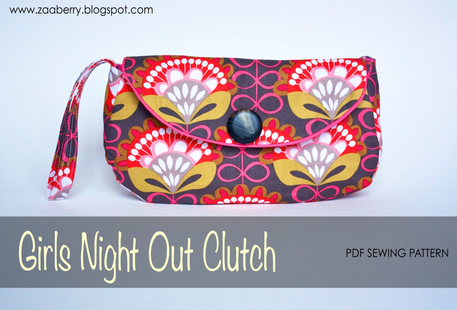 Girls Night Out Clutch - PDF Sewing Pattern