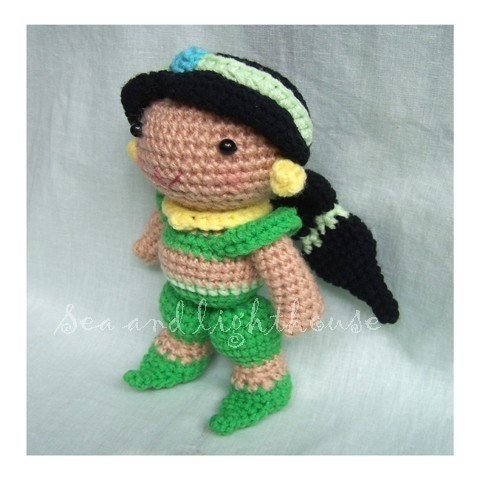 Instant Download Amigurumi Crochet PDF Pattern  - All princess -Buy set save 5 dollars
