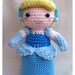 Instant Download Amigurumi Crochet PDF Pattern  - All princess -Buy set save 5 dollars