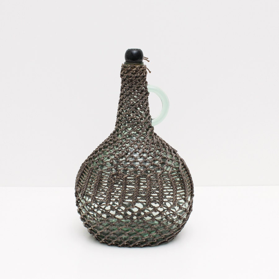 Vintage Woven Bottle