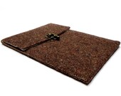 iPad Mini case - brown tweed