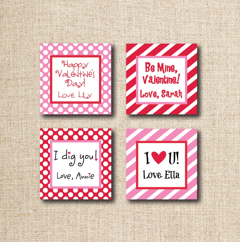 Valentine Tags/Stickers, Digital, you print Il_170x135