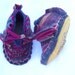 Pidder Padder Baby Felted Wool Lined Sheepskin / Leather Soles Moccasins / Slippers / Booties / Shoes / Made to Order