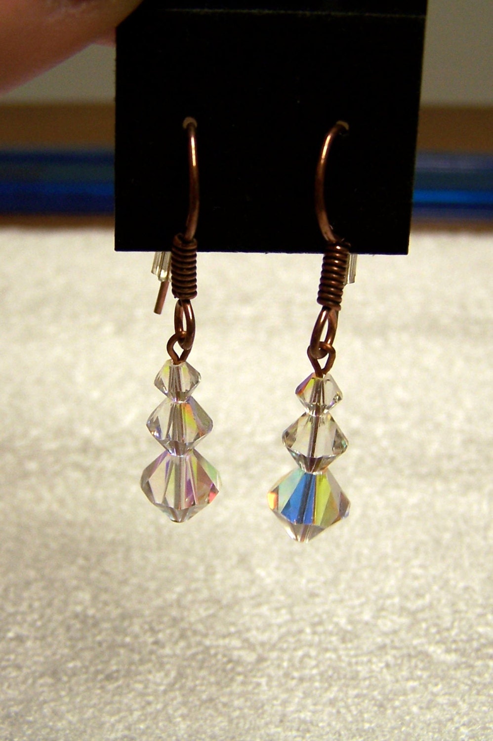 AB Crystal Earrings