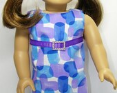 American Girl Doll Clothes: top, capris and crossbody purse