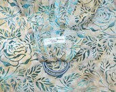 Tan with Green Flowers Ring Sling