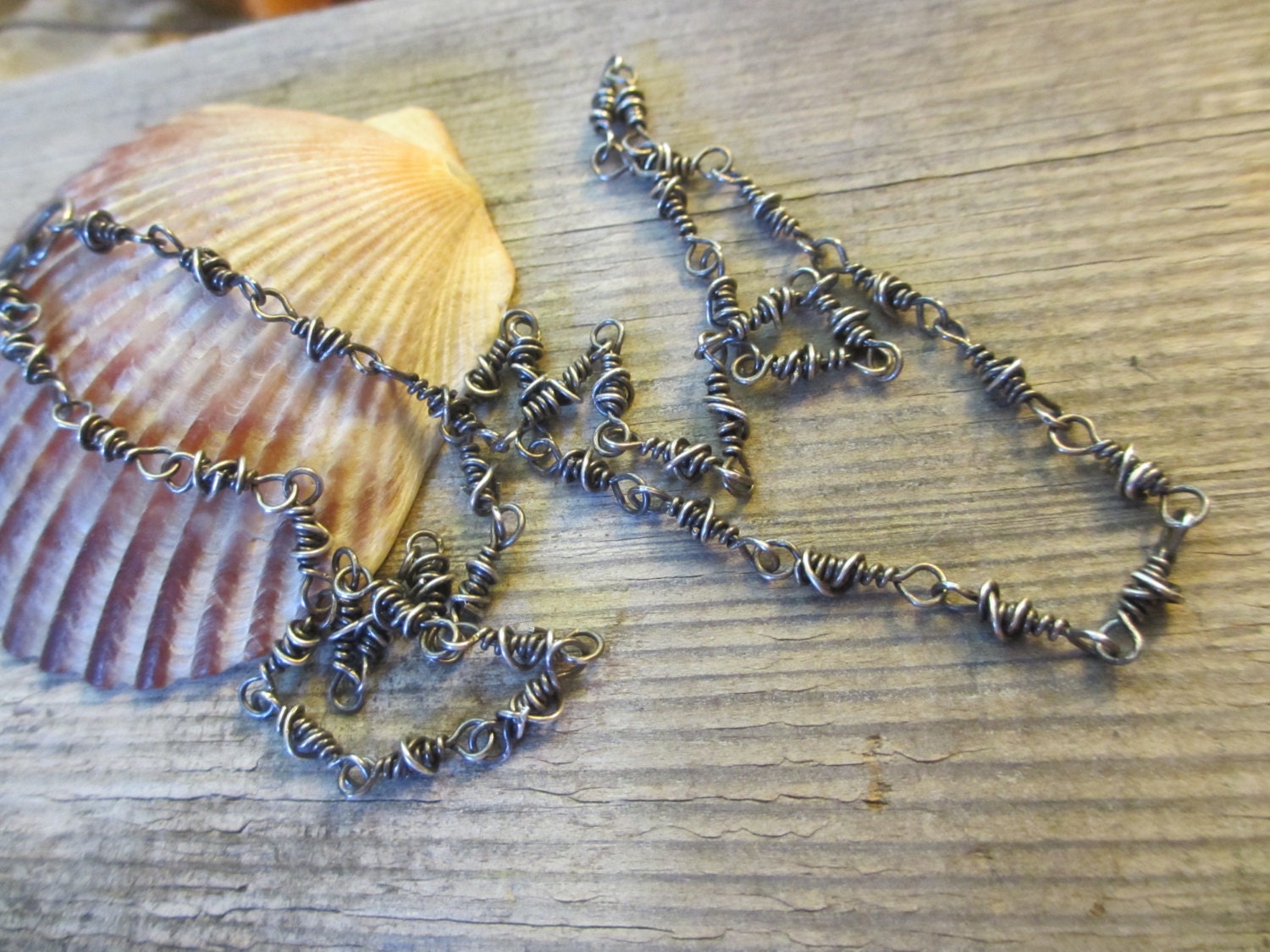 Silver Necklace 20 Inches HandCrafted Chain
