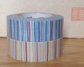 new S/S 2013 mt washi masking tape -stripes - purple and blue- set of 2