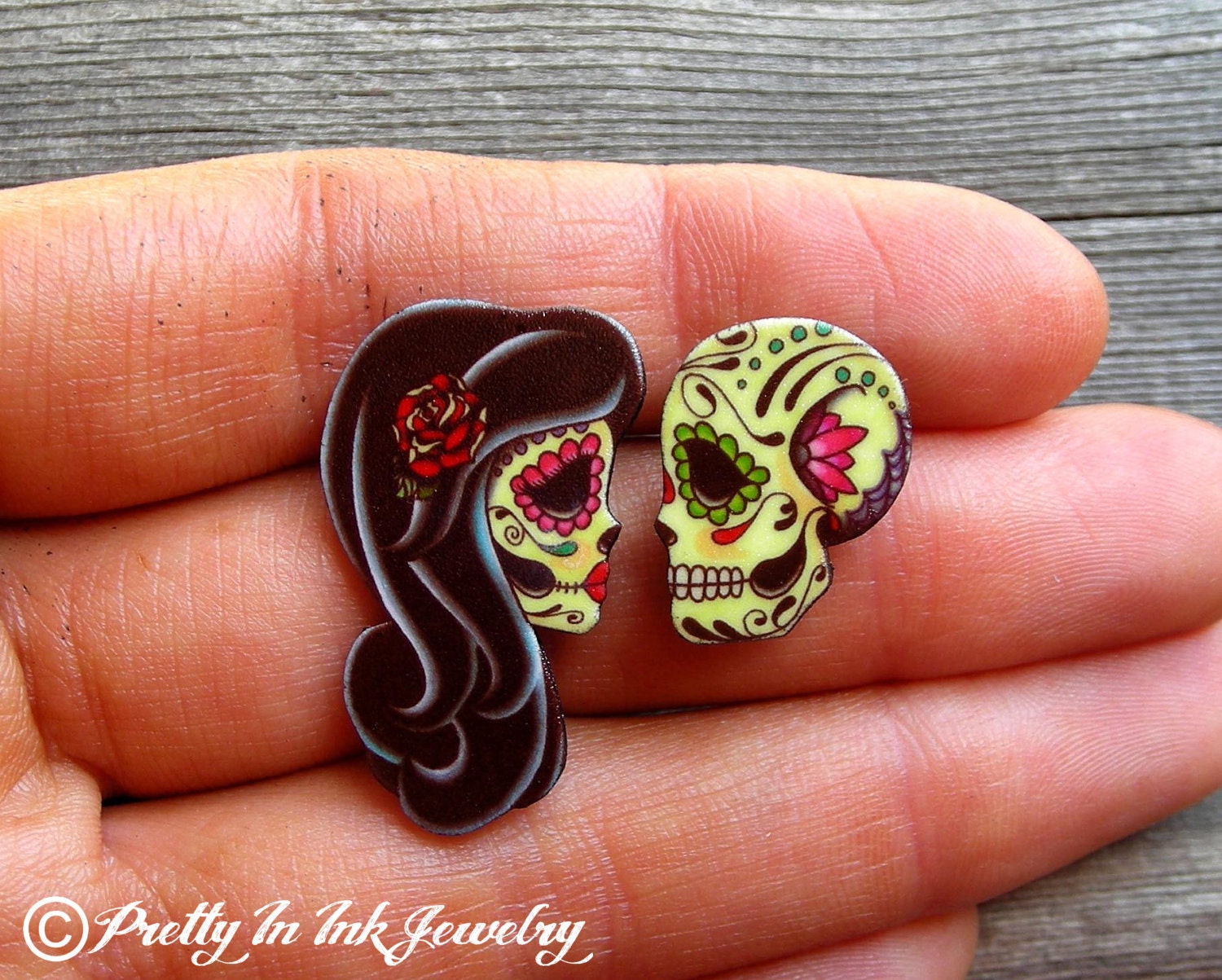Ashes to Ashes Earrings