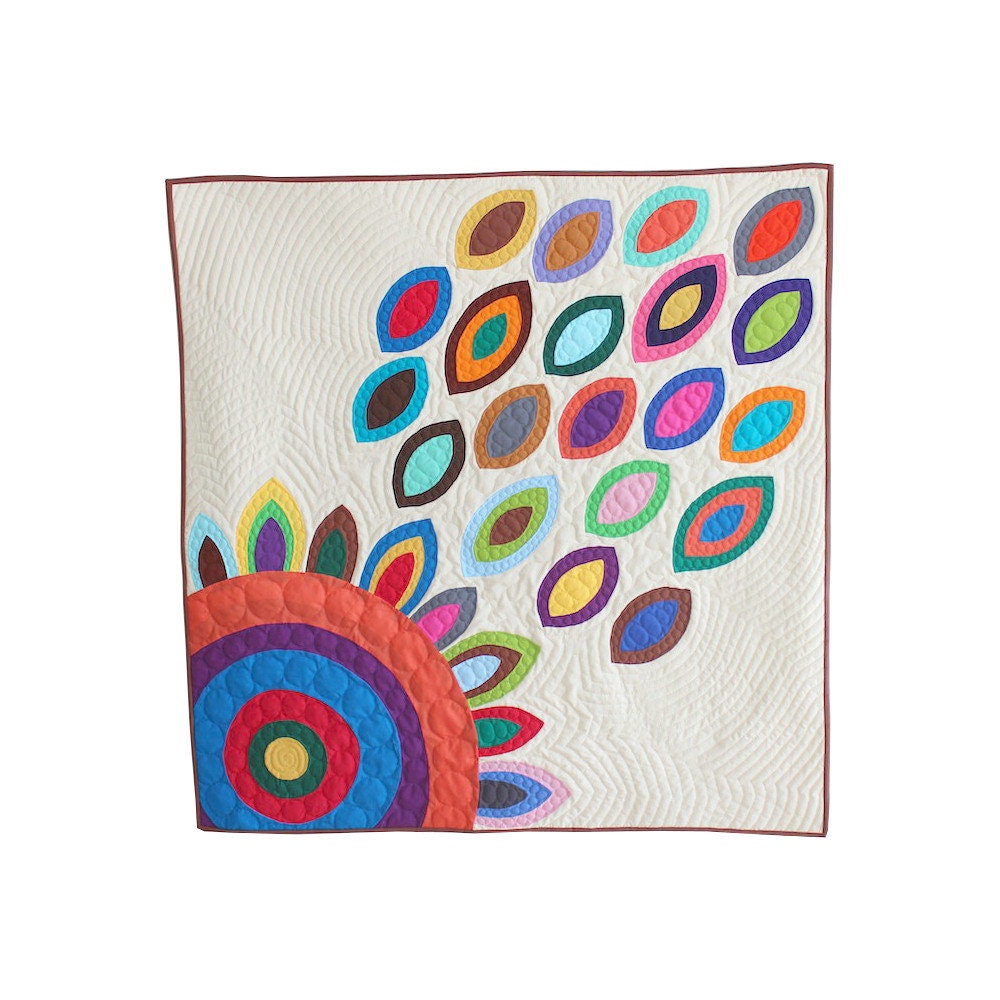 Custom Applique Quilt- Portion of Proceeds to Charity