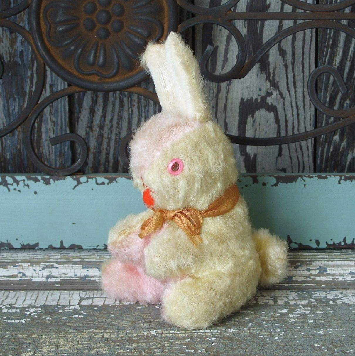 miniature stuffed bunny