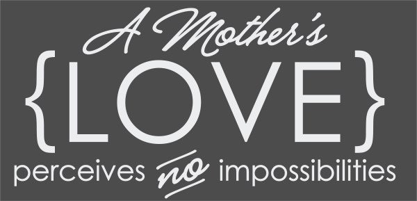 A Mother's Love - vinyl tile design