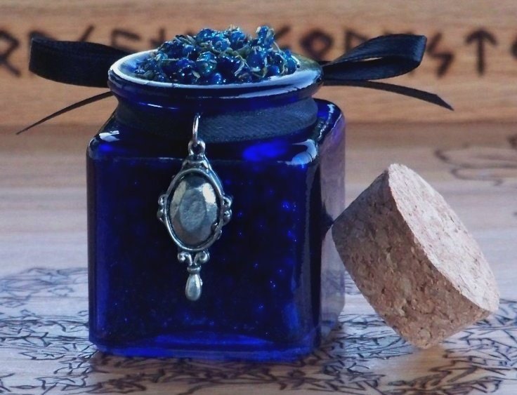 DIVINATION Second Sight Incense w/ Rich Resins, Amber, Psychic Herbs, Oils, More -  Scrying, Soothsaying, Fortune Telling 1.4 Oz Jar