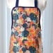 Blue Splendor Vinyl Apron