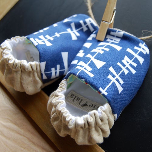 Stevie Reversible Baby Shoes