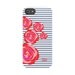 Monogrammed iPhone Case - STRIPED FLORAL Collection, choice of color
