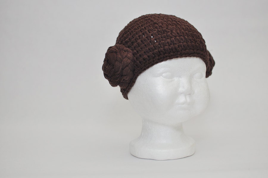 Princess Leia hat crocheted baby hat photo prop children hat